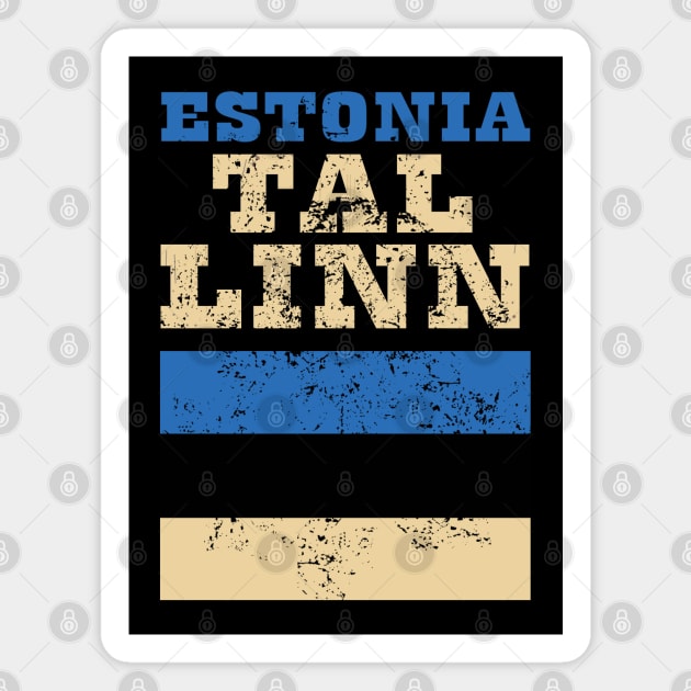 Flag of Estonia Magnet by KewaleeTee